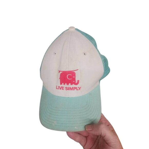 Patagonia Trucker style adjustable hat live simply - Picture 1 of 4